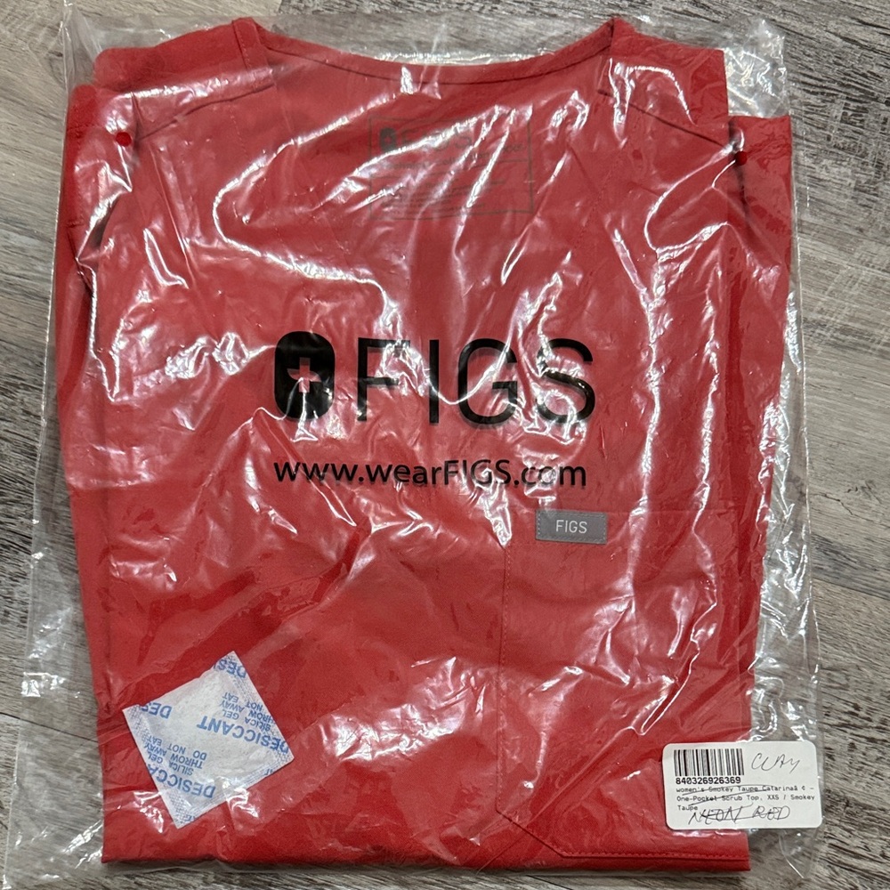 Figs clay Catarina XXS nwot